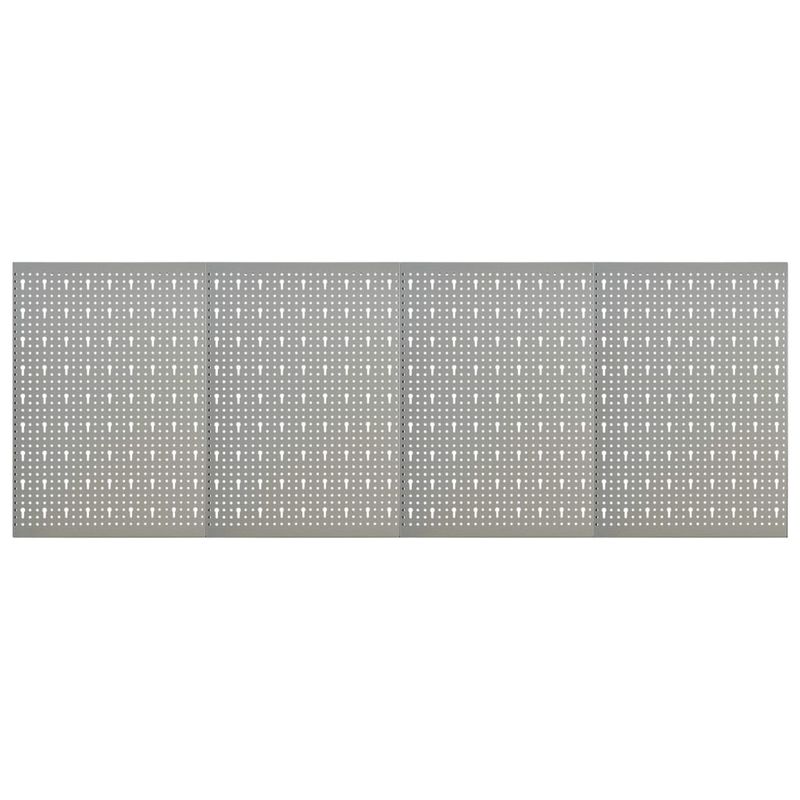 Casa si Gradina - Constructii - Depozitare, transport si protectie - Organizatoare si cutii scule - Panouri pentru scule de perete, 4 buc., 40 x 58 cm, otel - Infinity.ro