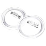 Casa si Gradina - Constructii - Echipamente de lucru - Accesorii echipamente protectia muncii - Set de ecusoane cu ac, 100 seturi, 58 mm, acril - Infinity.ro