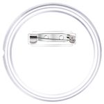 Casa si Gradina - Constructii - Echipamente de lucru - Accesorii echipamente protectia muncii - Set de ecusoane cu ac, 100 seturi, 58 mm, acril - Infinity.ro