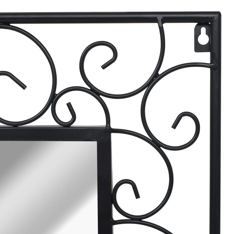 Casa si Gradina - Decoratiuni - Oglinzi - Oglinda de perete, negru, 50x80 cm, dreptunghiular - Infinity.ro