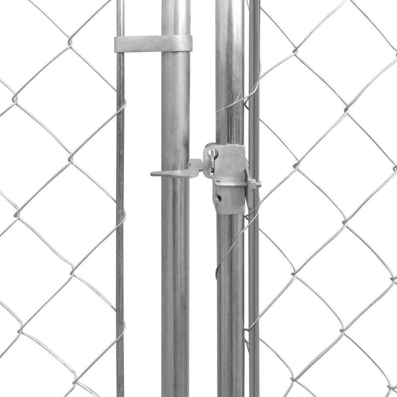Petshop - Accesorii petshop - Culcusuri si custi - Custi interior si exterior - Padoc de exterior cu prelata pentru caini, 193x193x225 cm - Infinity.ro