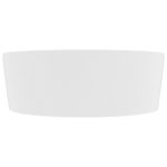 Casa si Gradina - Sanitare - Lavoar baie si accesorii - Lavoare si piedestale - Chiuveta de lux cu preaplin, alb mat, 36 x 13 cm, ceramica - Infinity.ro