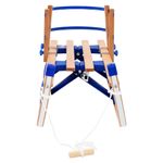 Sport si Outdoor - Sporturi de iarna - Sanius - Sanie pliabila din lemn, lemn, 119 cm - Infinity.ro