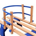 Sport si Outdoor - Sporturi de iarna - Sanius - Sanie pliabila din lemn, lemn, 119 cm - Infinity.ro