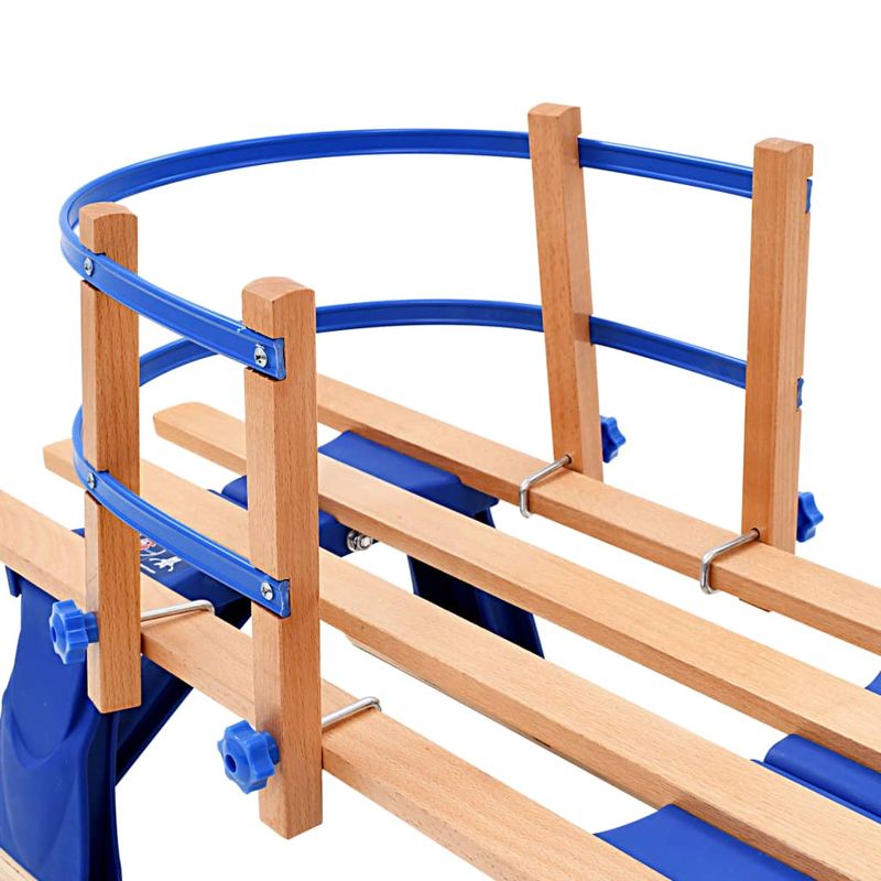 Sport si Outdoor - Sporturi de iarna - Sanius - Sanie pliabila din lemn, lemn, 119 cm - Infinity.ro