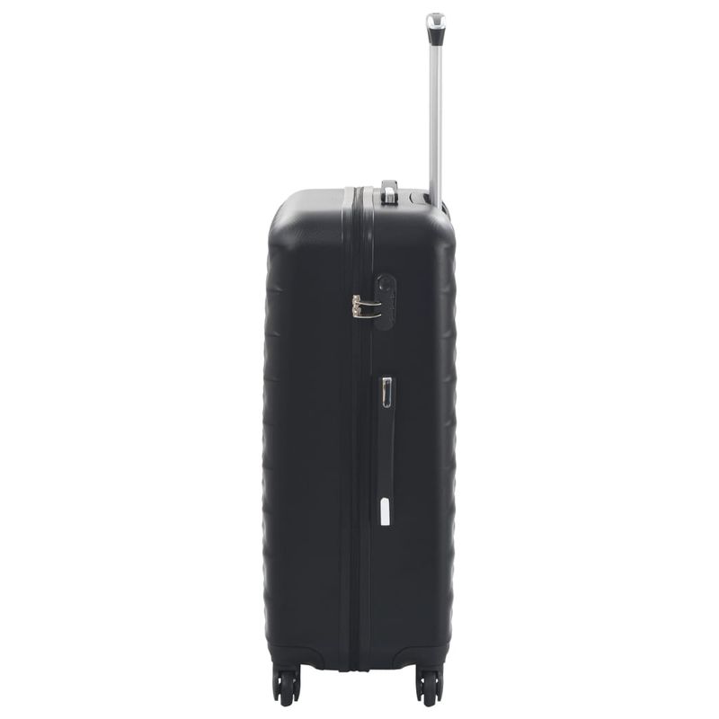 Sport si Outdoor - Articole de voiaj - Genti voiaj - Set valiza carcasa rigida, 3 buc., negru, ABS - Infinity.ro