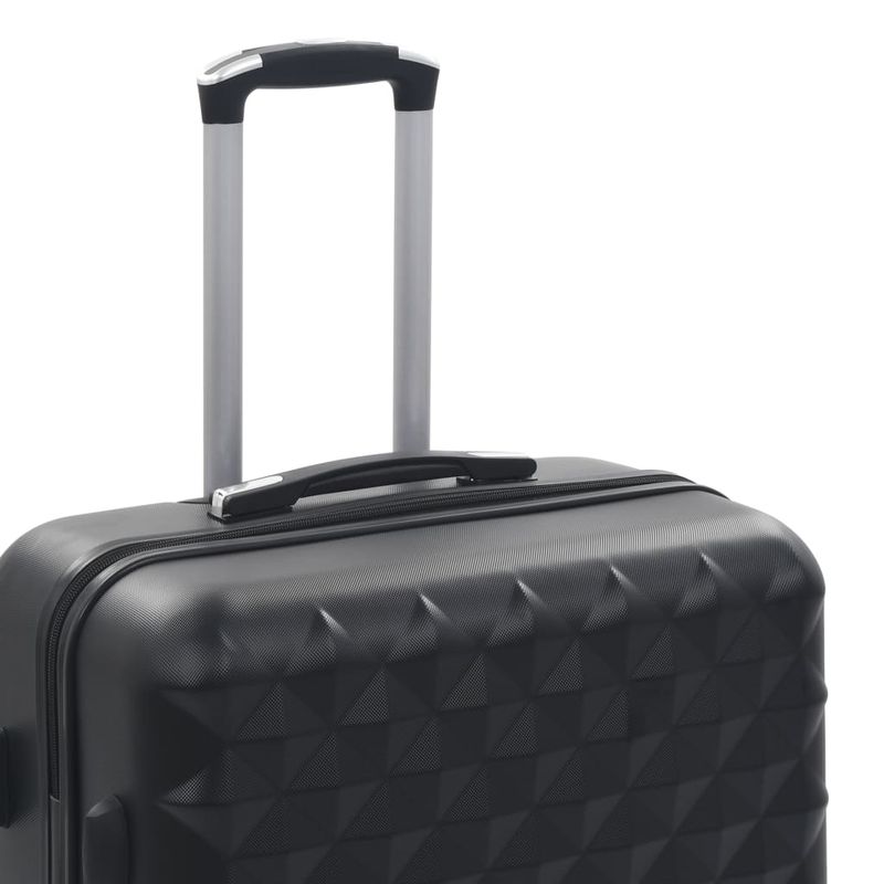 Sport si Outdoor - Articole de voiaj - Genti voiaj - Set valiza carcasa rigida, 3 buc., negru, ABS - Infinity.ro