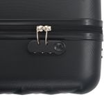 Sport si Outdoor - Articole de voiaj - Genti voiaj - Set valiza carcasa rigida, 3 buc., negru, ABS - Infinity.ro