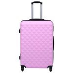 Sport si Outdoor - Articole de voiaj - Genti voiaj - Set valiza carcasa rigida, 3 piese, roz, ABS - Infinity.ro