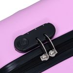 Sport si Outdoor - Articole de voiaj - Genti voiaj - Set valiza carcasa rigida, 3 piese, roz, ABS - Infinity.ro