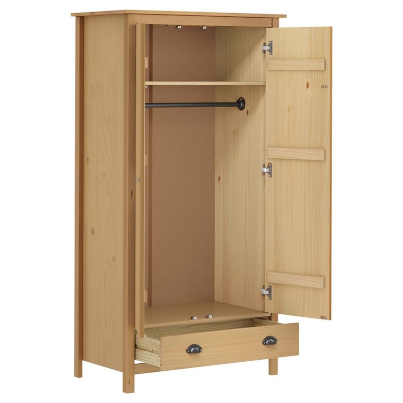 Casa si Gradina - Mobilier - Dulapuri si sifoniere - Sifoniere - Sifonier cu 2 usi Hill, 89x50x170 cm, lemn masiv de pin - Infinity.ro