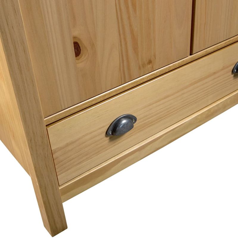 Casa si Gradina - Mobilier - Dulapuri si sifoniere - Sifoniere - Sifonier cu 2 usi Hill, 89x50x170 cm, lemn masiv de pin - Infinity.ro