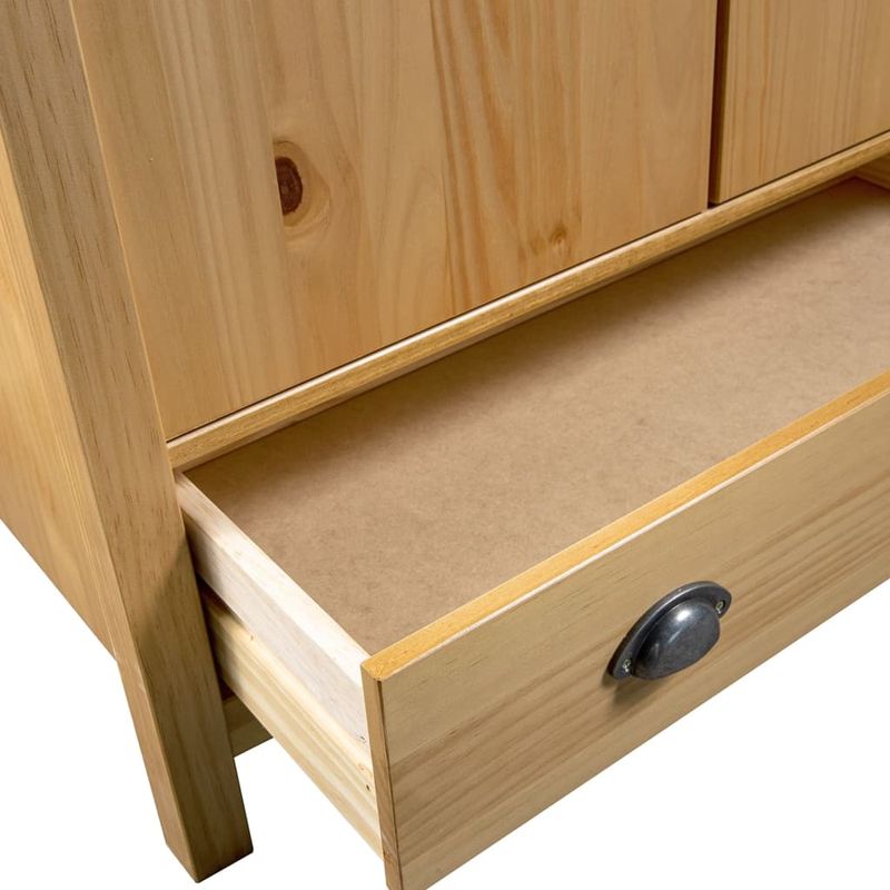 Casa si Gradina - Mobilier - Dulapuri si sifoniere - Sifoniere - Sifonier cu 2 usi Hill, 89x50x170 cm, lemn masiv de pin - Infinity.ro
