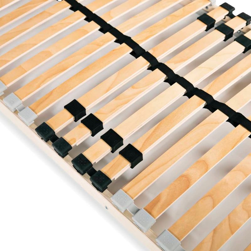 Casa si Gradina - Mobilier - Paturi si accesorii - Paturi - Baze de pat cu sipci, 2 buc., 70 x 200 cm, cu 28 sipci, 7 zone - Infinity.ro