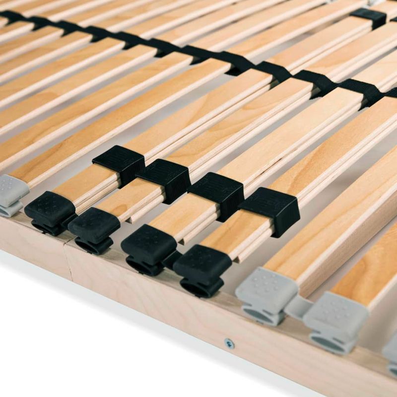 Casa si Gradina - Mobilier - Paturi si accesorii - Paturi - Baze de pat cu sipci, 2 buc., 70 x 200 cm, cu 28 sipci, 7 zone - Infinity.ro
