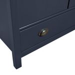 Casa si Gradina - Mobilier - Dulapuri si sifoniere - Sifoniere - Sifonier cu 3 usi Hill,, gri, 127x50x170 cm, lemn masiv pin - Infinity.ro