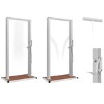 Casa si Gradina - Gradina si terasa - Piscine si accesorii - Accesorii piscine - Dus de exterior cu tavita, WPC și otel inoxidabil, maro - Infinity.ro