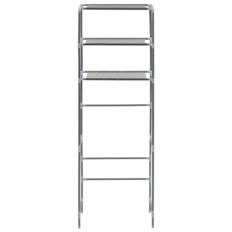 Casa si Gradina - Mobilier - Mobilier baie - Etajere baie - Etajera peste toaleta, cu 3 polite, argintiu, 53x28x169 cm - Infinity.ro