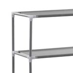 Casa si Gradina - Mobilier - Mobilier baie - Etajere baie - Etajera peste toaleta, cu 3 polite, argintiu, 53x28x169 cm - Infinity.ro