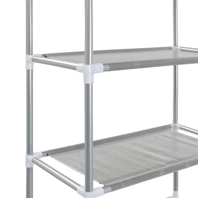 Casa si Gradina - Mobilier - Mobilier baie - Etajere baie - Etajera peste toaleta, cu 3 polite, argintiu, 53x28x169 cm - Infinity.ro