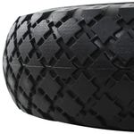 Casa si Gradina/Mobilier/Feronerie si accesorii mobila - Roti carucior industrial, 2 buc, PU 3.00-4 (260 x 85) - Infinity.ro