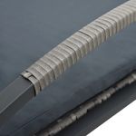 Casa si Gradina - Gradina si terasa - Mobilier exterior - Scaune si sezlonguri gradina - Sezlonguri de plaja cu masa, antracit, poliratan - Infinity.ro