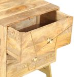 Casa si Gradina - Mobilier - Comode si corpuri - Noptiere - Noptiera, 40 x 30 x 50 cm, lemn masiv de mango - Infinity.ro