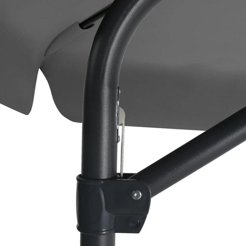 Casa si Gradina - Gradina si terasa - Umbrele si pavilioane - Umbrele - Umbrela de soare de exterior cu stalp din otel, stalp din otel, antracit, 300x250 cm - Infinity.ro