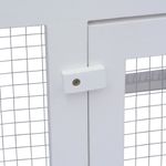 Petshop - Accesorii petshop - Culcusuri si custi - Custi interior si exterior - Cusca pentru iepuri si alte animale, cu doua niveluri, lemn - Infinity.ro