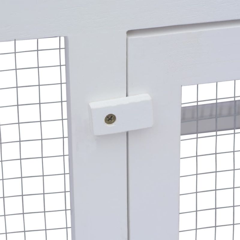 Petshop - Accesorii petshop - Culcusuri si custi - Custi interior si exterior - Cusca pentru iepuri si alte animale, cu doua niveluri, lemn - Infinity.ro