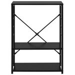 Casa si Gradina - Bucatarie si vesela - Organizare si depozitare bucatarie - Suporturi tacamuri si vase - Dulap cuptor microunde, negru, 60x39,6x79,5 cm, lemn prelucrat - Infinity.ro