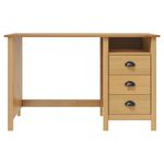 Casa si Gradina - Mobilier - Mese si birouri - Birouri - Birou Hill cu 3 sertare, 120x50x74 cm, lemn masiv de pin - Infinity.ro
