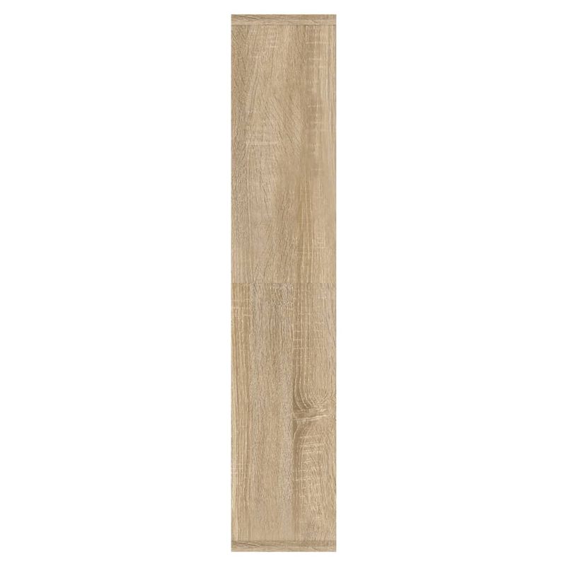 Casa si Gradina - Mobilier - Mobilier baie - Comode baie - Dulap cu oglinda si LED, stejar sonoma, 91x15x76,5 cm - Infinity.ro