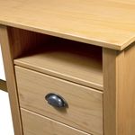 Casa si Gradina - Mobilier - Mese si birouri - Birouri - Birou Hill cu 3 sertare, 120x50x74 cm, lemn masiv de pin - Infinity.ro