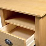Casa si Gradina - Mobilier - Mese si birouri - Birouri - Birou Hill cu 3 sertare, 120x50x74 cm, lemn masiv de pin - Infinity.ro