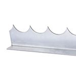 Casa si Gradina - Mobilier - Mobilier copii - Sisteme de siguranta - Banda cu tepi de perete, 4 buc., otel galvanizat, 1 m - Infinity.ro