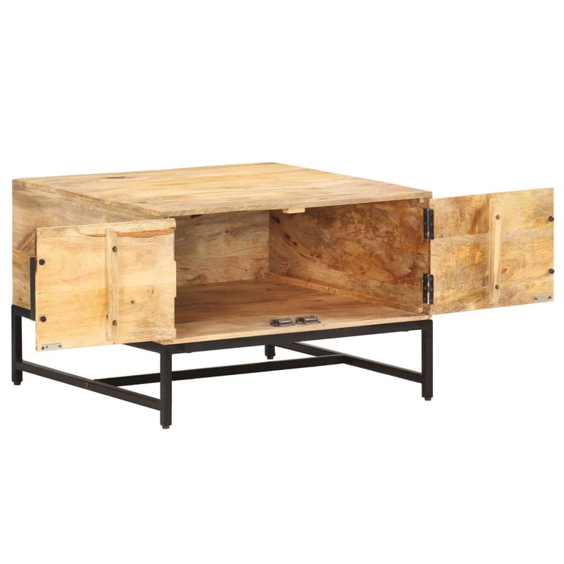 Casa si Gradina - Mobilier - Mese si birouri - Masute de cafea - Masuta de cafea, 67x67x45 cm, lemn masiv de mango - Infinity.ro