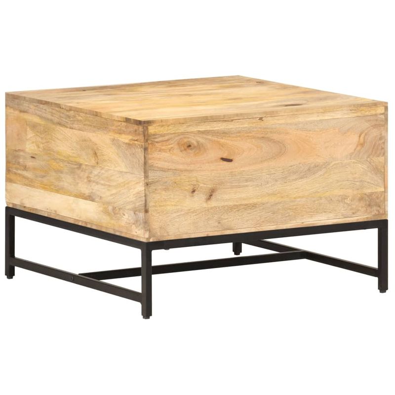 Casa si Gradina - Mobilier - Mese si birouri - Masute de cafea - Masuta de cafea, 67x67x45 cm, lemn masiv de mango - Infinity.ro