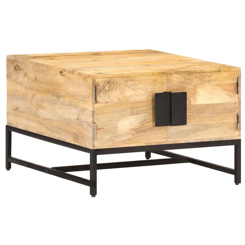 Casa si Gradina - Mobilier - Mese si birouri - Masute de cafea - Masuta de cafea, 67x67x45 cm, lemn masiv de mango - Infinity.ro
