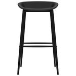 Casa si Gradina - Mobilier - Seturi de mobilier - Seturi bucatarie - Set mobilier de bar, 5 piese, negru - Infinity.ro