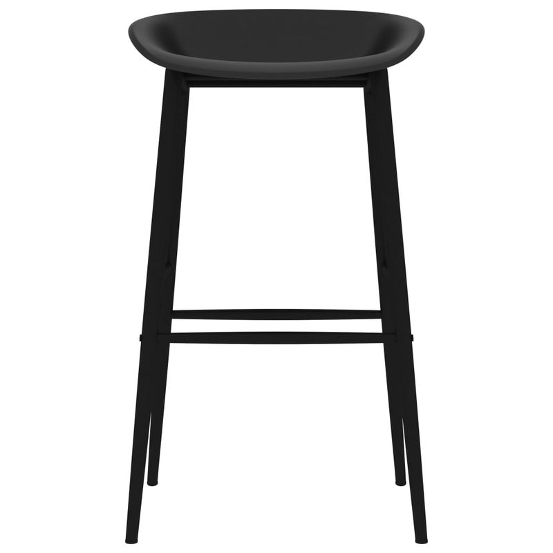 Casa si Gradina - Mobilier - Seturi de mobilier - Seturi bucatarie - Set mobilier de bar, 5 piese, negru - Infinity.ro