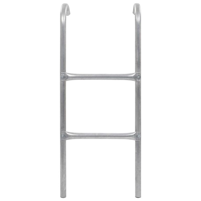 Jucarii, Copii si Bebe - Jucarii si jocuri - Jucarii de exterior - Trambuline copii - Scara de trambulina cu 2 trepte, argintiu, 72 cm, otel - Infinity.ro