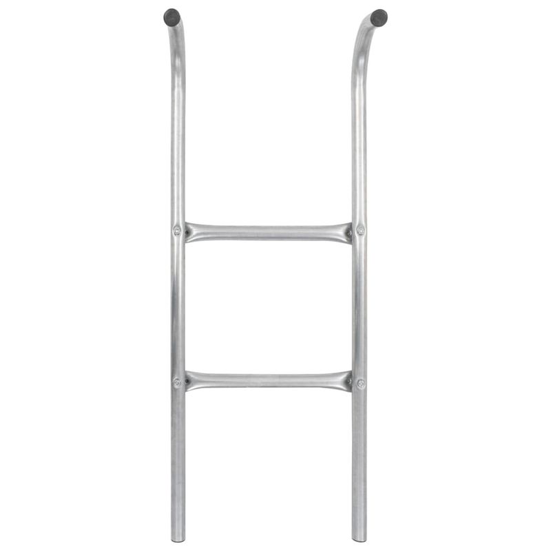 Jucarii, Copii si Bebe - Jucarii si jocuri - Jucarii de exterior - Trambuline copii - Scara de trambulina cu 2 trepte, argintiu, 72 cm, otel - Infinity.ro