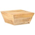Casa si Gradina - Mobilier - Mese si birouri - Masute de cafea - Masa de cafea in forma de V, 66x66x30 cm, lemn masiv de mango - Infinity.ro