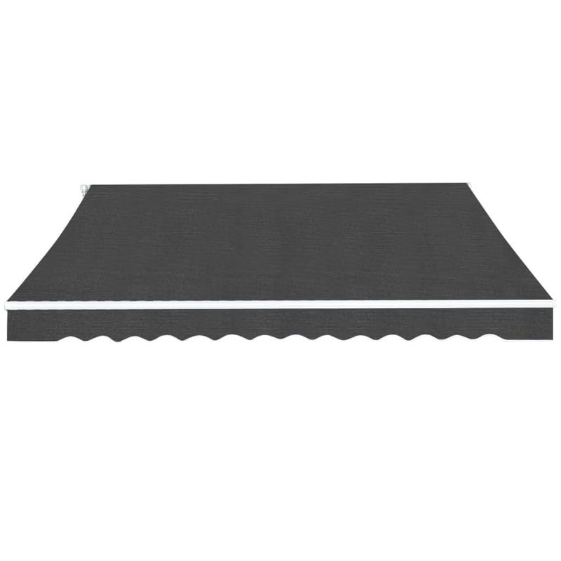 Casa si Gradina - Gradina si terasa - Umbrele si pavilioane - Umbrele - Copertina pliabila cu actionare manuala, 350 cm, antracit - Infinity.ro