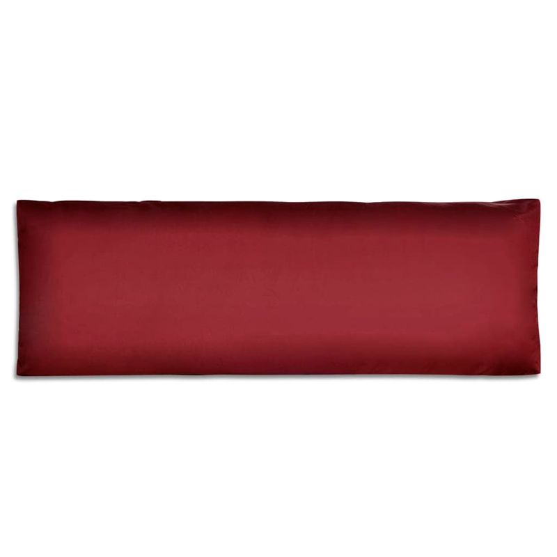 Casa si Gradina - Textile si covoare - Perne si pilote - Perne decorative - Perna de spate tapitata, rosu vin, 120 x 40 x 10 cm - Infinity.ro