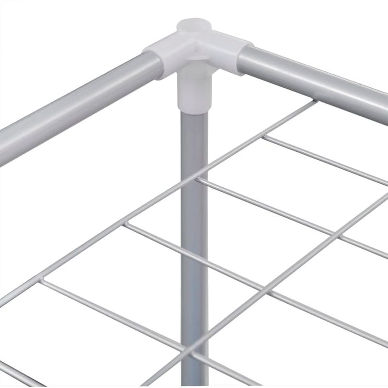 Market - Spalare si intretinere rufe - Uscatoare de rufe si accesorii - Cos sortare rufe, 2 sectiuni, cu un raft superior pentru uscare - Infinity.ro