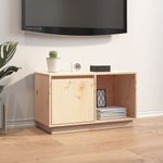 Casa si Gradina - Mobilier - Comode si corpuri - Comode - Comoda TV, 74x35x44 cm, lemn masiv de pin - Infinity.ro