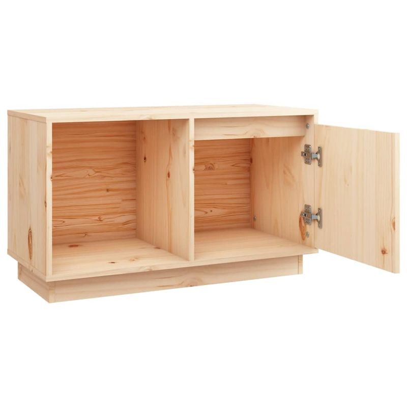 Casa si Gradina - Mobilier - Comode si corpuri - Comode - Comoda TV, 74x35x44 cm, lemn masiv de pin - Infinity.ro