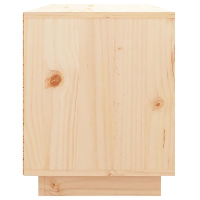 Casa si Gradina - Mobilier - Comode si corpuri - Comode - Comoda TV, 74x35x44 cm, lemn masiv de pin - Infinity.ro